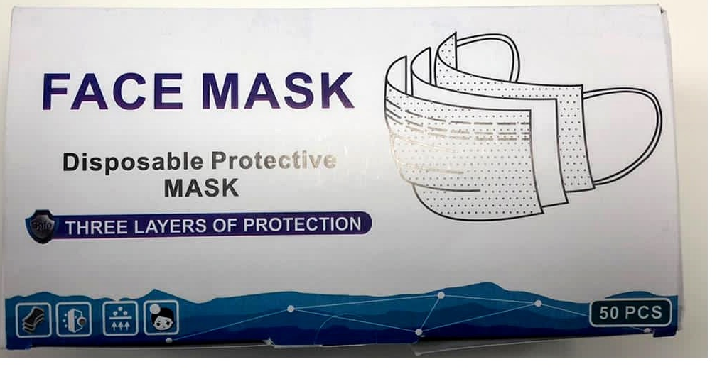 Mascarilla FACE MASK Disposable Protective Mask