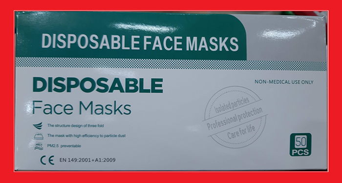 Mascarilla Disposable Face Mask LLK 1
