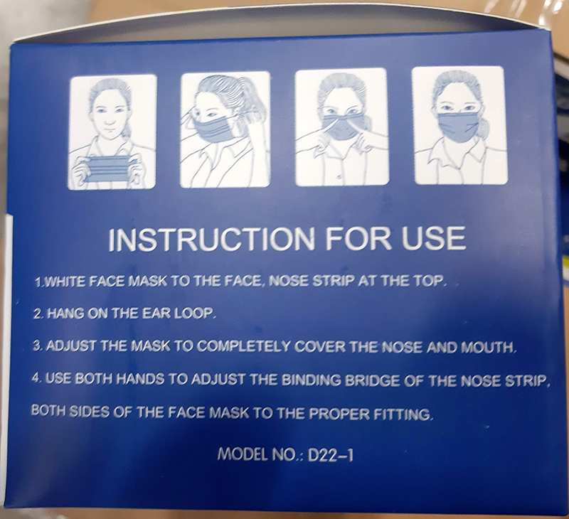 Mascarilla Nonwoven 5