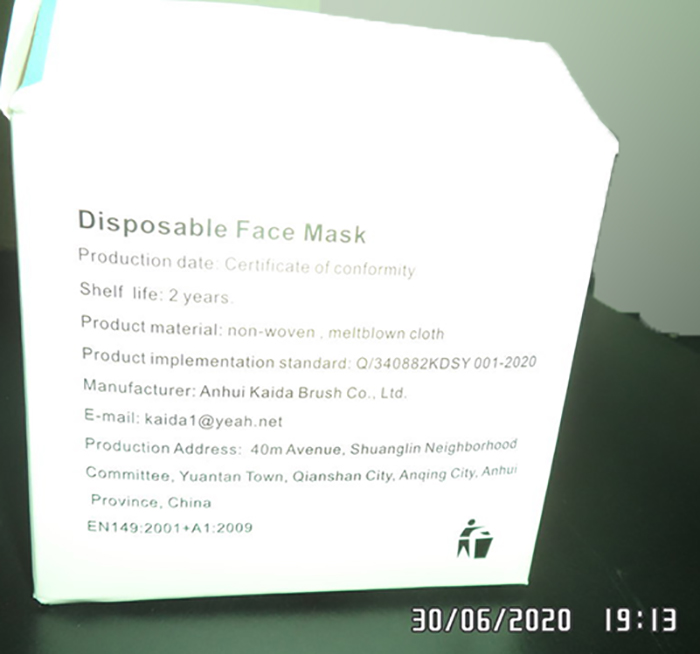 Mascarilla Shengkun 2